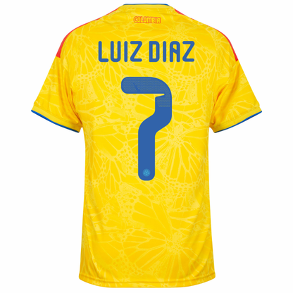 Colombia Luiz Diaz 7 Home 2026 Player World Cup