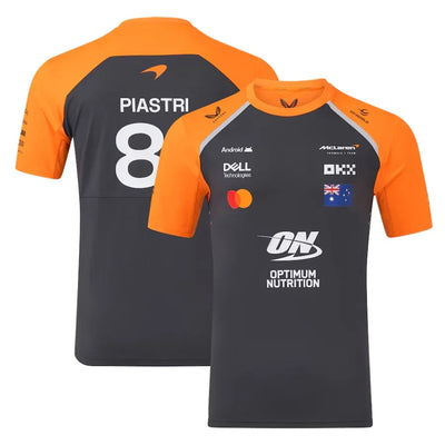 Mclaren Piastri 81 2025 Team Set Up T-Shirt Formula 1 F1 Formula One