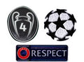 UCL & Honor 4 Cups & Respect Patch