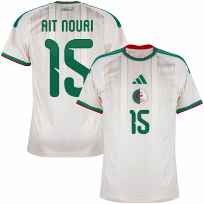Algeria Home Fan Jersey Ait Nouri 15 Shirt 2026-2027 (Official Printing)
