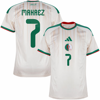 Algeria Home Fan Jersey Mahrez 7 Shirt 2026-2027 (Official Printing)