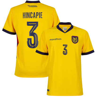 Ecuador Home Hincapie 3 Fan Jersey Shirt 2026-2027
