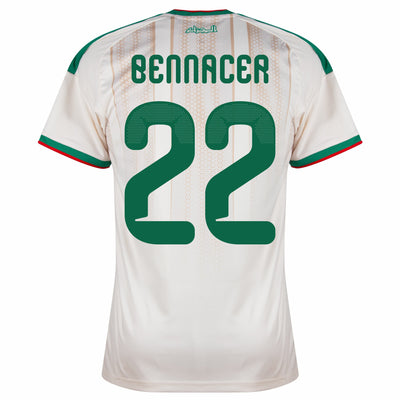 Algeria Home Fan Jersey Bennacer 22 Shirt 2026-2027 (Official Printing)