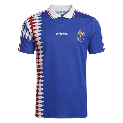Retro Soccer Jersey France Home 1994