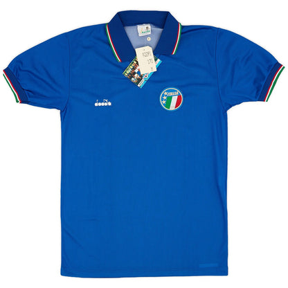 Retro Jersey Italy Home World Cup 1990