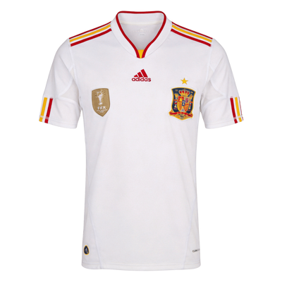 Spain Away Retro Fan Jersey 2011