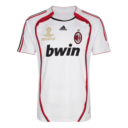 AC Milan Away Retro Soccer Jersey 2006/07 - UCL