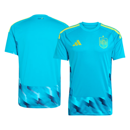 Spain Goalkeeper Fan Jersey Shirt 2026 World Cup