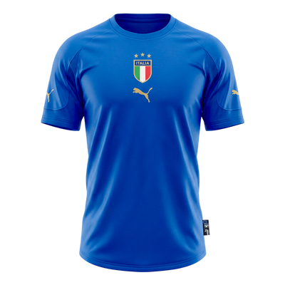 Retro Soccer Jersey Italy Home 2004