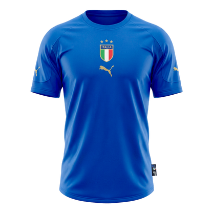 Retro Soccer Jersey Italy Home 2004