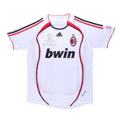 AC Milan Away Retro Soccer Jersey 2006/07 - UCL