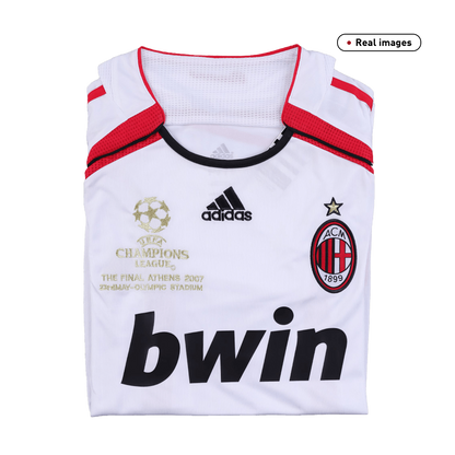 AC Milan Away Retro Soccer Jersey 2006/07 - UCL