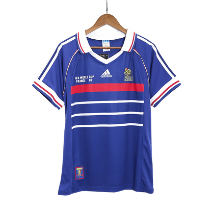 Retro Soccer Jersey France Home World Cup 1998