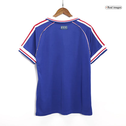 Retro Soccer Jersey France Home World Cup 1998