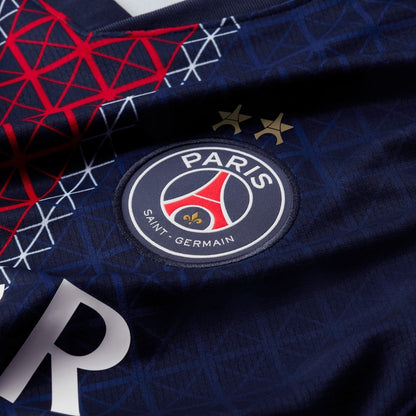 Champions of Europe #26 PSG Home Soccer Jersey 2025/26