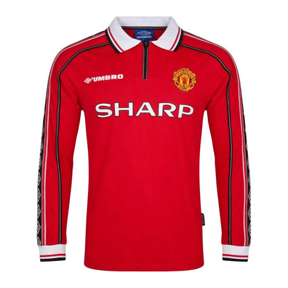 Retro Jersey Manchester United Home Long Sleeve 1998/99