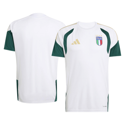 Italy Pre-Match Soccer Shirt World Cup 2026 White