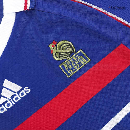 Retro Soccer Jersey France Home World Cup 1998