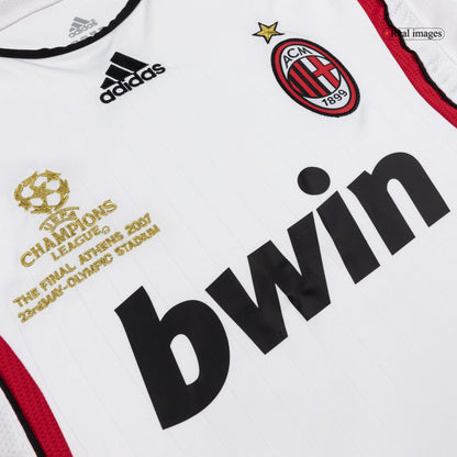 AC Milan Away Retro Soccer Jersey Long Sleeve 2006/07