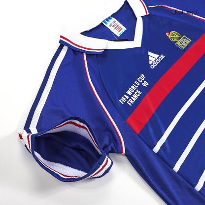 Retro Soccer Jersey France Home World Cup 1998
