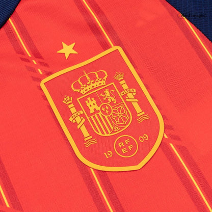 Spain Home Kids Fan Jersey Shirt 2026 World Cup
