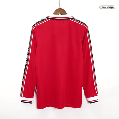 Retro Jersey Manchester United Home Long Sleeve 1998/99