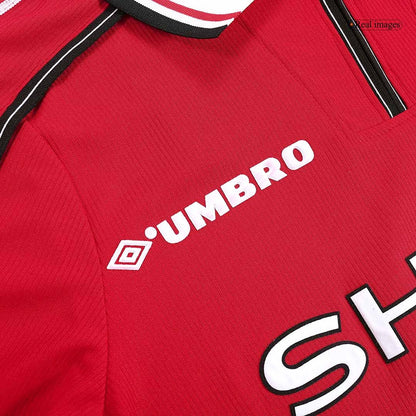 Retro Jersey Manchester United Home Long Sleeve 1998/99