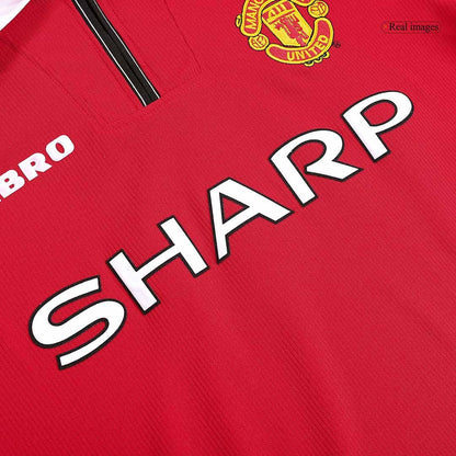 Retro Jersey Manchester United Home Long Sleeve 1998/99