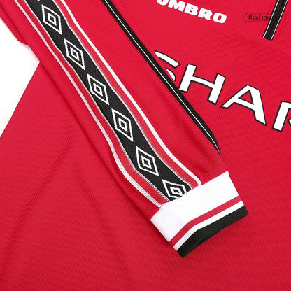 Retro Jersey Manchester United Home Long Sleeve 1998/99