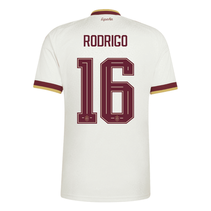 Spain RODRIGO 16 Away Authentic Player Jersey World Cup 2026 - Champion