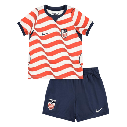 USA Home Kids Fan Jersey Shirt 2026 World Cup