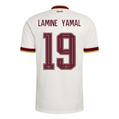 Spain LAMINE YAMAL 19 Away Fan Jersey World Cup 2026 - Champion