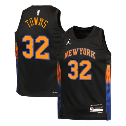 TOWNS #32 New York Knicks Swingman NBA Jersey - Statement Edition
