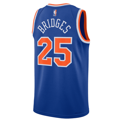 BRIDGES #25 New York Knicks Swingman NBA Jersey - Icon Edition
