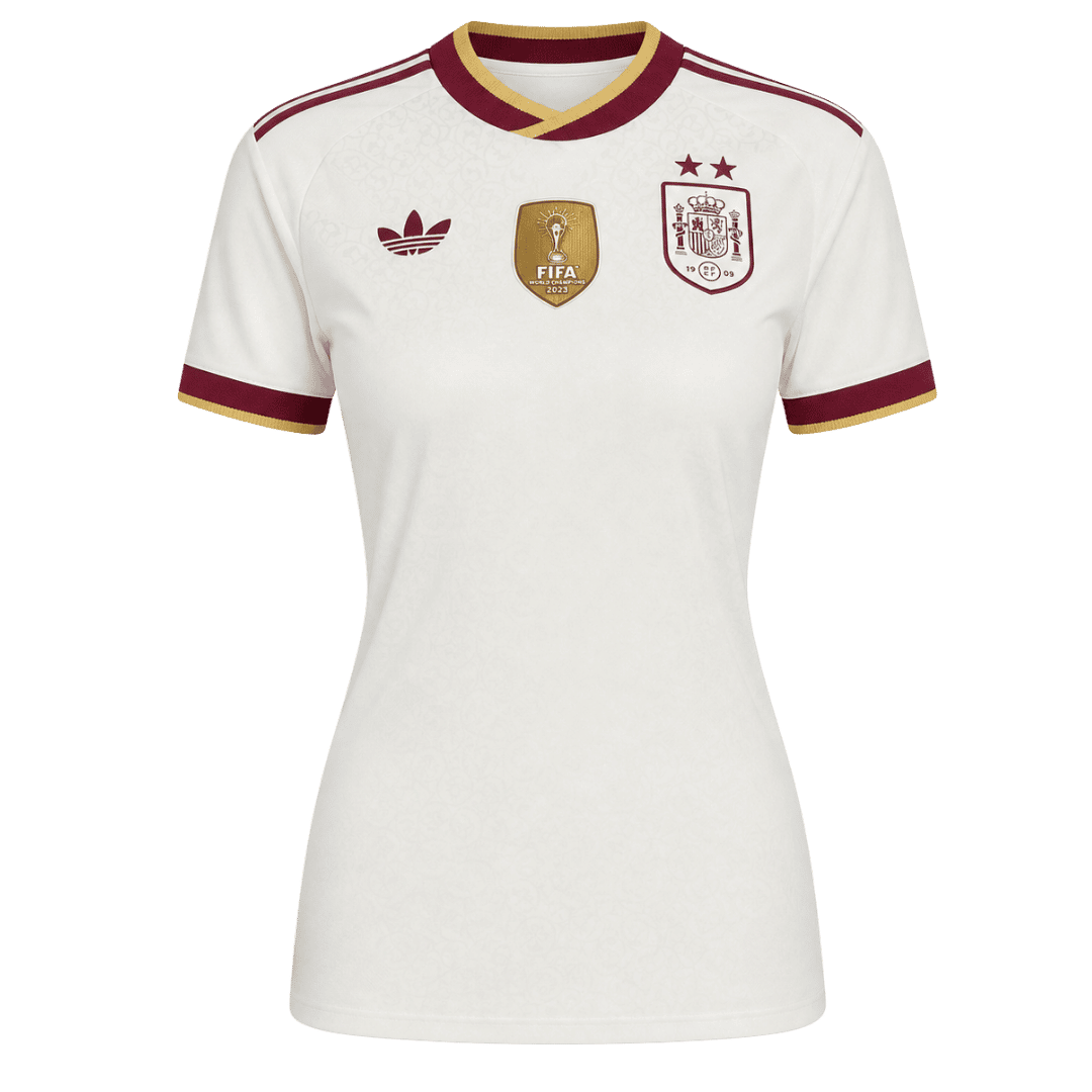 Women's Champion Spain Away Jersey World Cup 2026