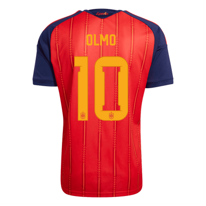 Spain OLMO 10 Home Fan Jersey World Cup 2026 - Champion