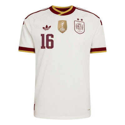 Spain Home RODRIGO 16 Fan Jersey 2026 World Cup-Champion