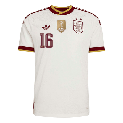 Spain Home RODRIGO 16 Fan Jersey 2026 World Cup-Champion