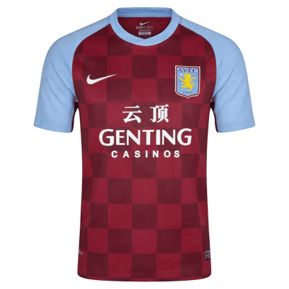 Retro Soccer Jersey Aston Villa Home 2011/12