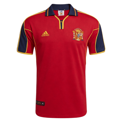 Spain Home Retro Jersey Euro Cup 2000