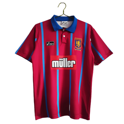 Aston Villa Home Retro Soccer Jersey 1993/95