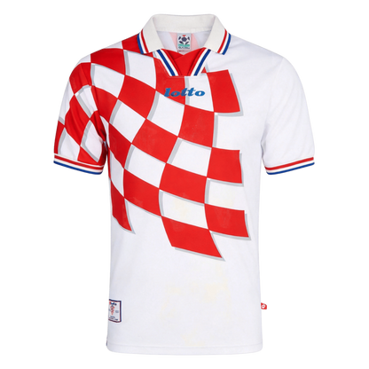 Retro Soccer Jersey Croatia Home World Cup 1998