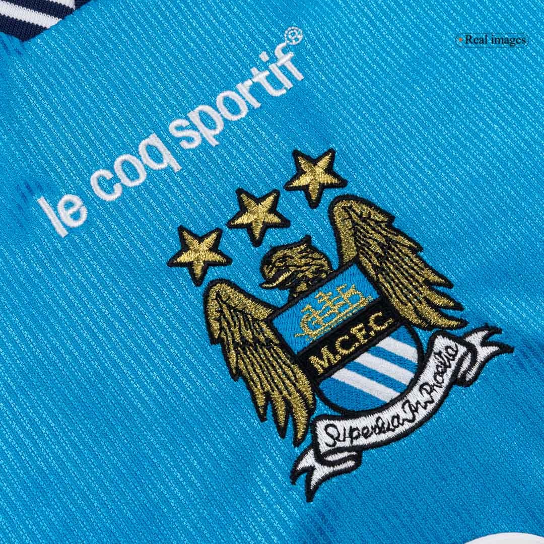 Retro Soccer Jersey Manchester City Home 1999/01