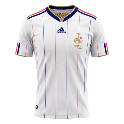 Retro Soccer Jersey France Away 2010