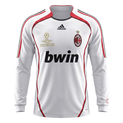 AC Milan Away Retro Soccer Jersey Long Sleeve 2006/07