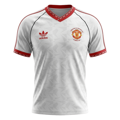 Retro Soccer Jersey Manchester United Away 1991