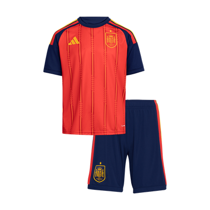 Spain Home Kids Fan Jersey Shirt 2026 World Cup
