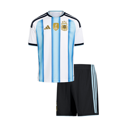Argentina Home Kids Fan Jersey Shirt 2026 World Cup