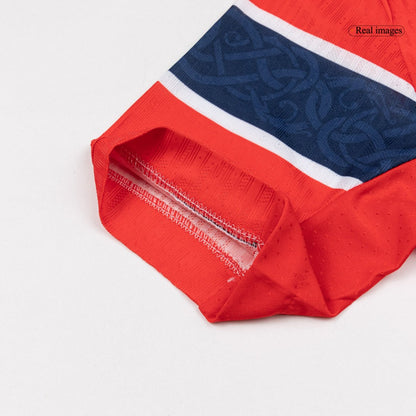 Norway Home Authentic Player Jersey World Cup 2026