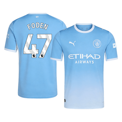 FODEN #47 Manchester City Home Fan Jersey Shirt 2026/27